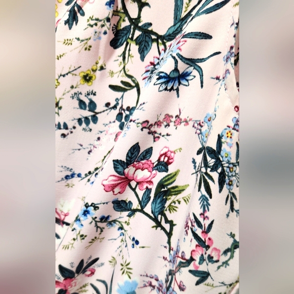 Original Nicole Miller Pink Sleeveless V-Neck Sundress-Size L - Picture 10 of 13